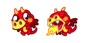 Moshi Monsters Burnie cursor