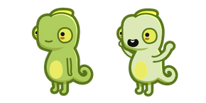 Cute Chameleon Cursor